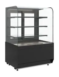Витрина кондитерская Carboma KR70 VM 1,3-1 Light Radius (9005)