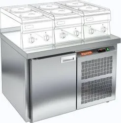 Стол морозильный Hicold GN 1 BR2 BT LT