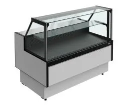 Витрина холодильная Carboma GC95 SV 1,25-1 Palm 3 с боковинами (версия 2.0) (9006-9005)