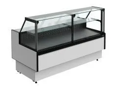 Витрина холодильная Carboma GC85 SM 1,8-1 Praia 2 с боковинами (9006-9005)
