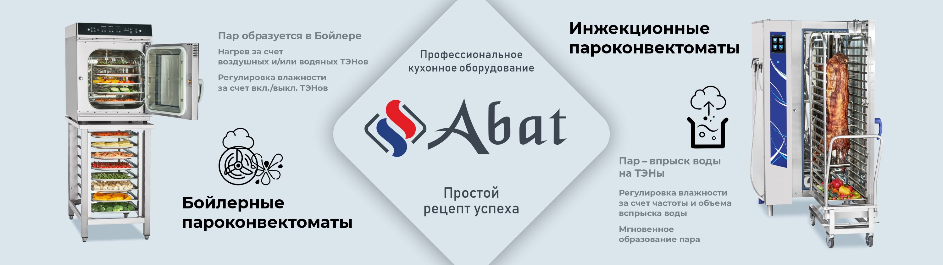 Пароконвектоматы